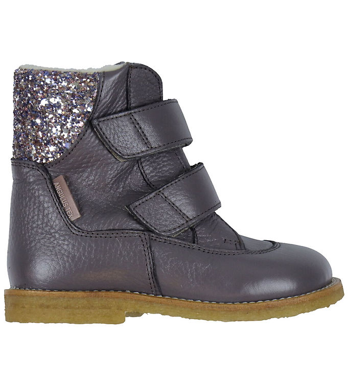 Angulus Vinterstøvler - Tex - Lavender/Pastel Multi Glitter Angulus Vinterstøvler - Tex - Lavender/Pastel Multi Glitter