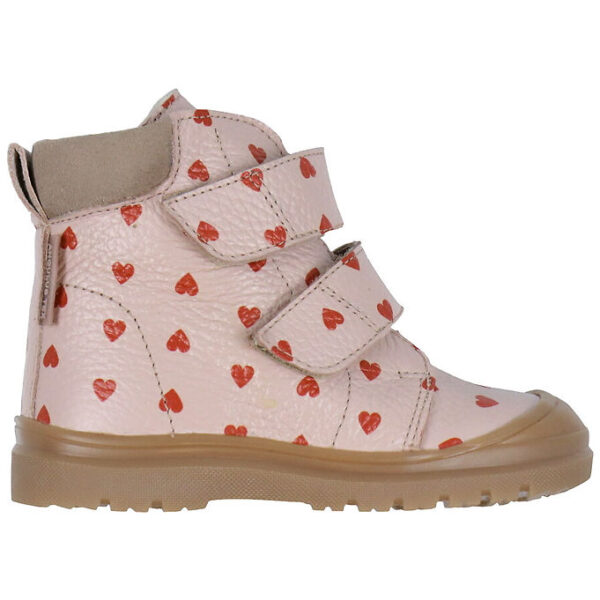 Angulus Vinterstøvler - Tex - Rose Hearts/Dusty Mauve