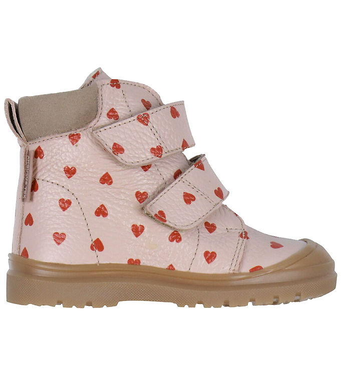 Angulus Vinterstøvler - Tex - Rose Hearts/Dusty Mauve