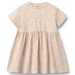 Anna Jersey Kjole - Blush Flower Meadow - 128