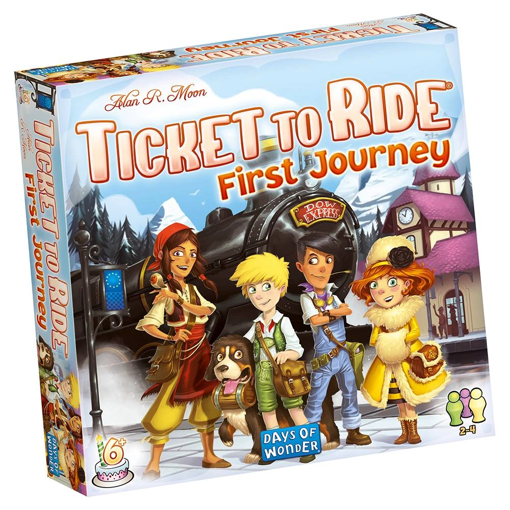 Asmodee | Ticket to Ride - First Journey