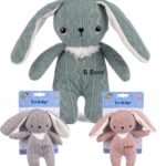 B BEEZ Knitted Kanin 14 cm. - aktivitets legetøj - Legekammeraten.dk