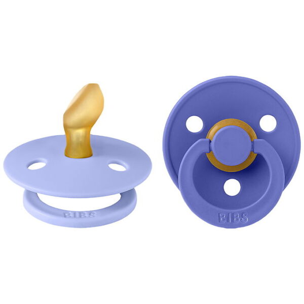 BIBS Colour Sutter - Str. 1 - Anatomisk - 2-pak - Hush/Grape