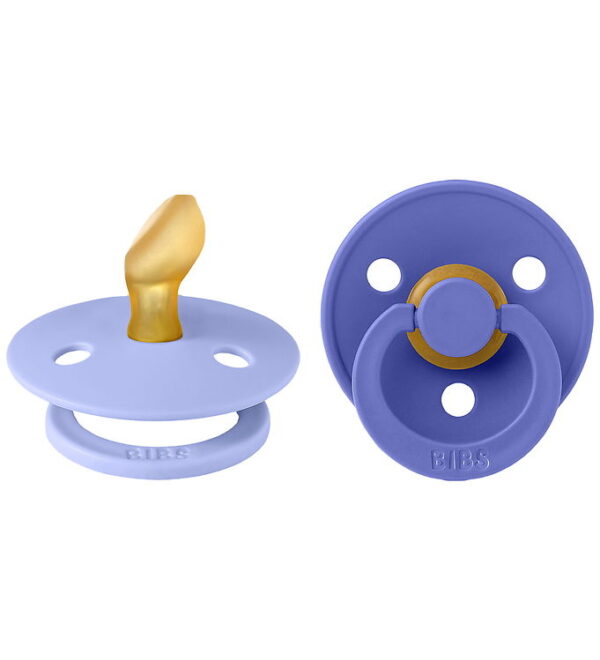 BIBS Colour Sutter - Str. 1 - Anatomisk - 2-pak - Hush/Grape