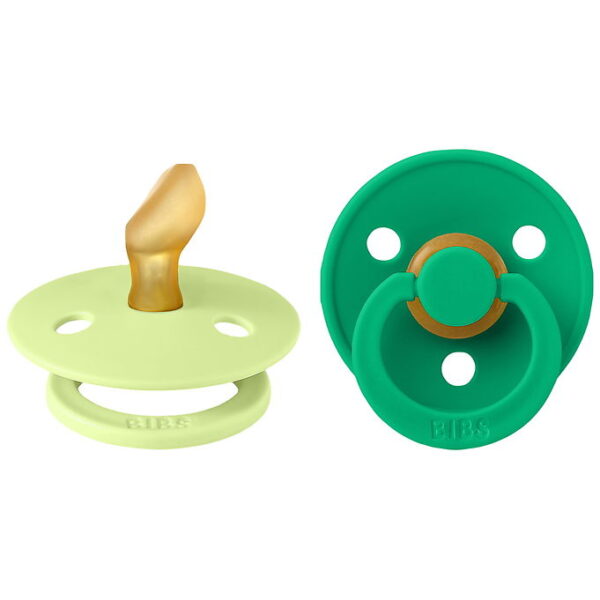 BIBS Colour Sutter - Str. 1 - Anatomisk - 2-pak - Matcha/Cactus BIBS Colour Sutter - Str. 1 - Anatomisk - 2-pak - Matcha/Cactus