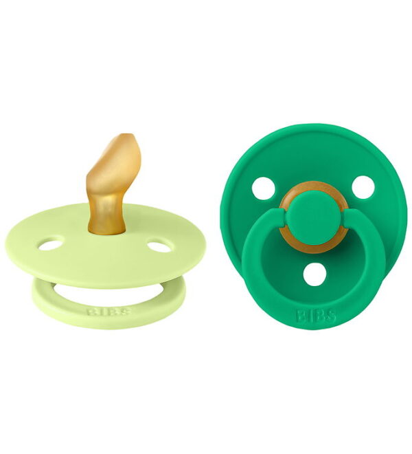 BIBS Colour Sutter - Str. 1 - Anatomisk - 2-pak - Matcha/Cactus BIBS Colour Sutter - Str. 1 - Anatomisk - 2-pak - Matcha/Cactus