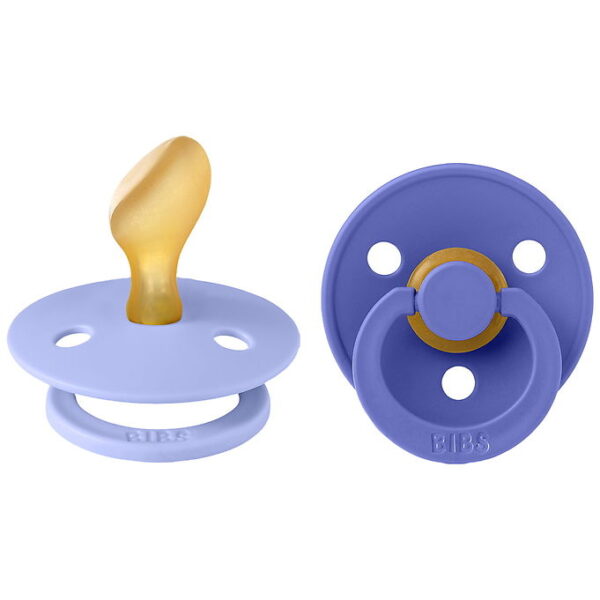 BIBS Colour Sutter - Str. 2 - Anatomisk - 2-pak - Hush/Grape