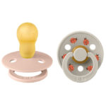 BIBS Colour Sutter - Str. 3 - 2-pak - Rund - Blush Mix