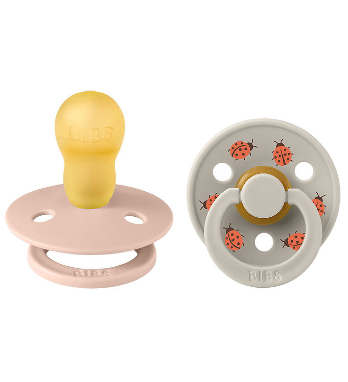 BIBS Colour Sutter - Str. 3 - 2-pak - Rund - Blush Mix