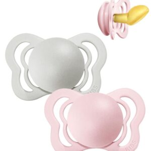 BIBS Couture Sutter - 2-pak - Str. 1 - Anatomisk - Haze/Blossom