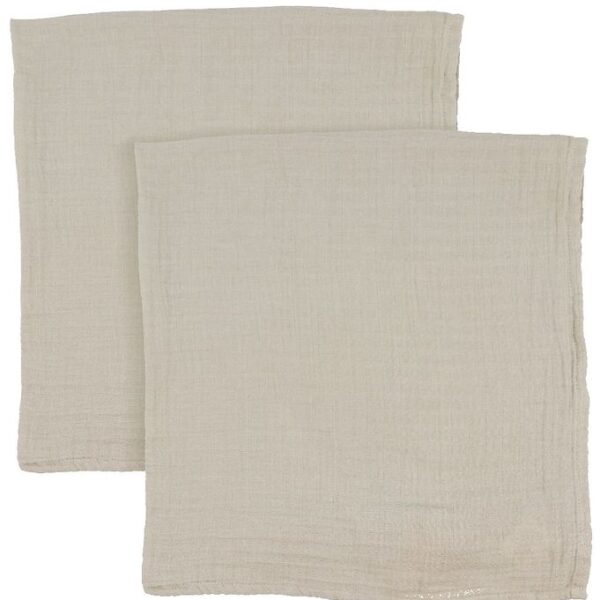 BIBS Stofbleer - 2-pak - 70x70 cm - Sand