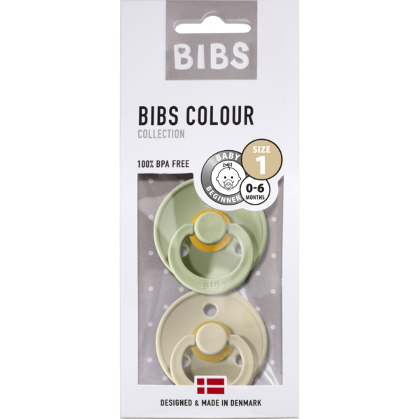 BIBS Sutter 2 Pak Str. 1 - Sage / Sand