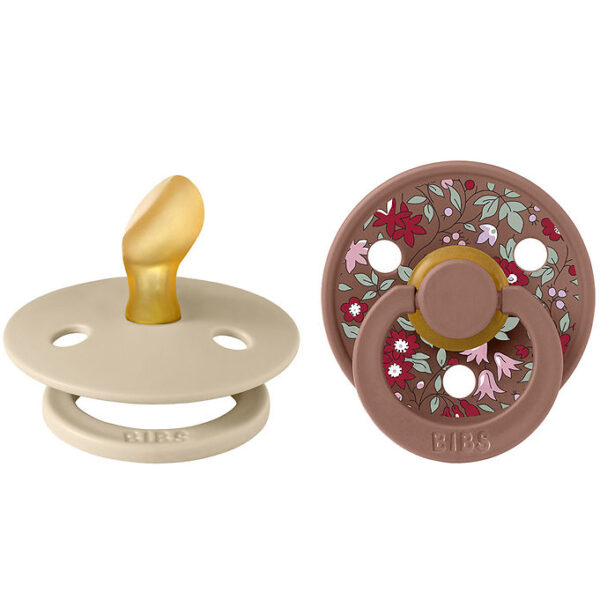 BIBS X Liberty Colour Sutter - 2-pak - Str. 2 - Anatomisk - Cham