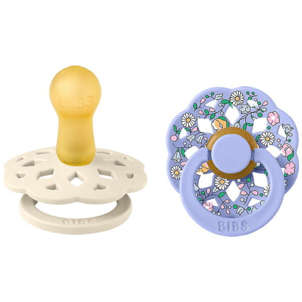 BIBS x Liberty Boheme Sutter - Str. 2 - Rund - 2-pak - Chloe - I