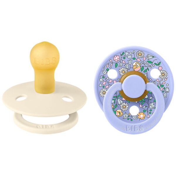 BIBS x Liberty Colour Sutter - Str. 1 - Rund - 2-pak - Chloe - I