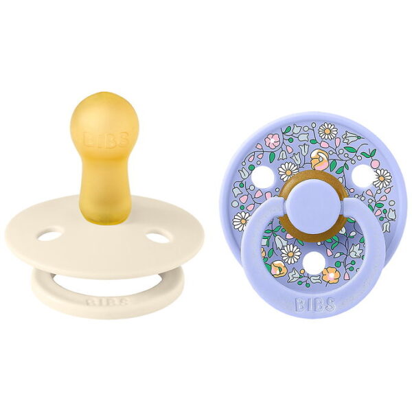 BIBS x Liberty Colour Sutter - Str. 2 - Rund - 2-pak - Chloe - I