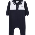 BOSS Heldragt - Navy/Hvid