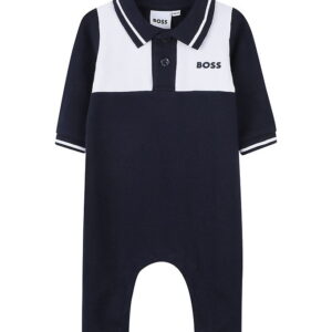 BOSS Heldragt - Navy/Hvid