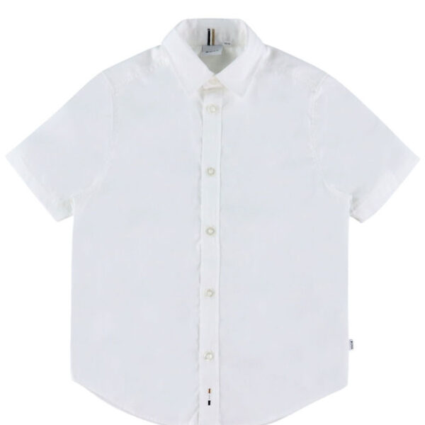 BOSS Skjorte k/æ - Hvid