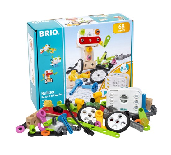 BRIO Builder - Sæt med optager og afspiller