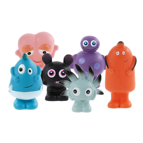 Babblarna sprogtræning - Plastfigurer (GS-mix)