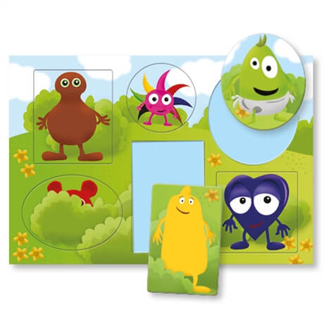 Babblarna sprogtræning - Puslespil Tittebøh