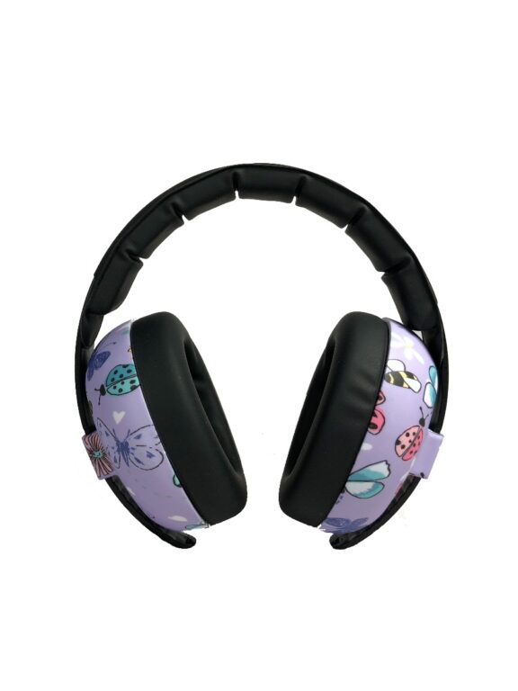 Baby Banz | Høreværn 0-3 år - Mønstret Sommerfugl