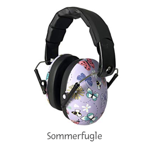 Baby Banz | Høreværn 3-10 år - Mønstret Sommerfugl