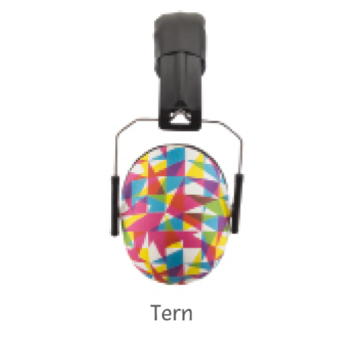 Baby Banz | Høreværn 3-10 år - Mønstret Tern