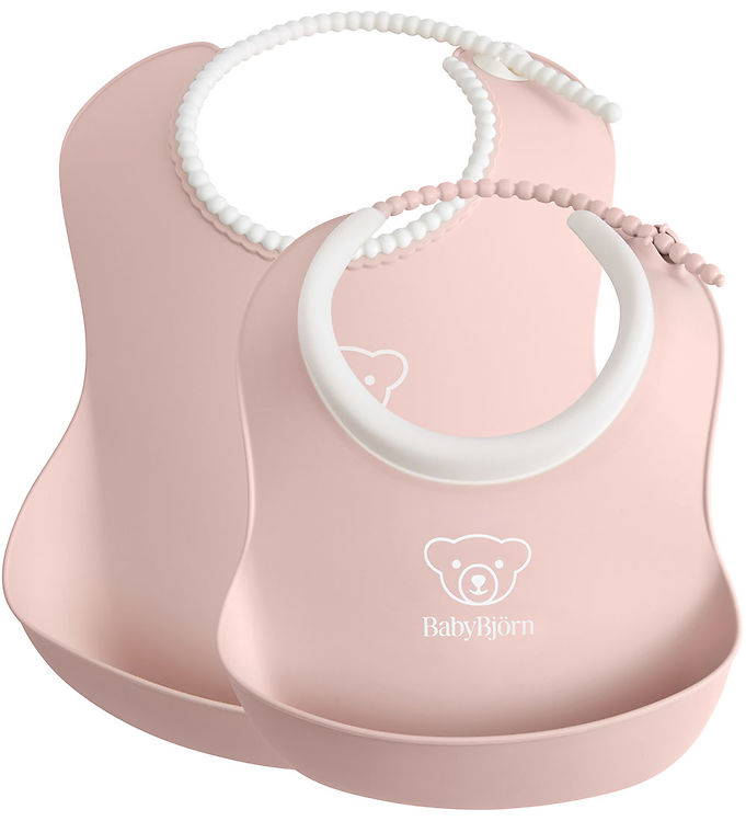 BabyBjörn Hagesmække - 2-pak - Lyserød BabyBjörn Hagesmække - 2-pak - Lyserød