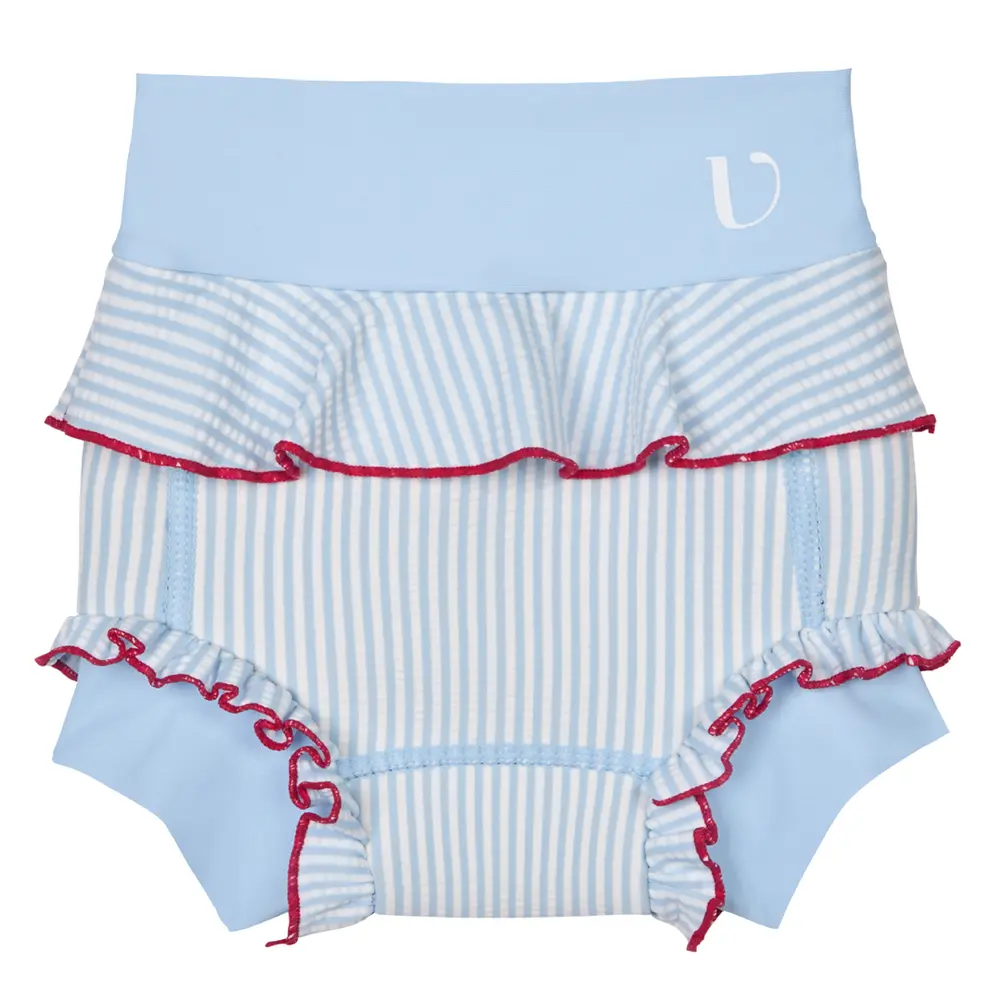 Badeble Neopren - Seersucker - Flæse - Blue - 2-3 ÅR Badeble Neopren - Seersucker - Flæse - Blue - 2-3 ÅR