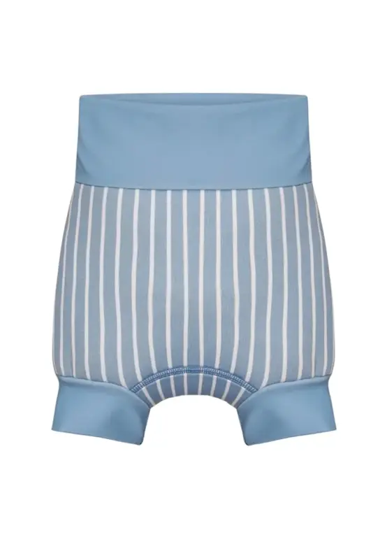 Badeble Neopren - Striped - Blue Shadow - 2-3 ÅR