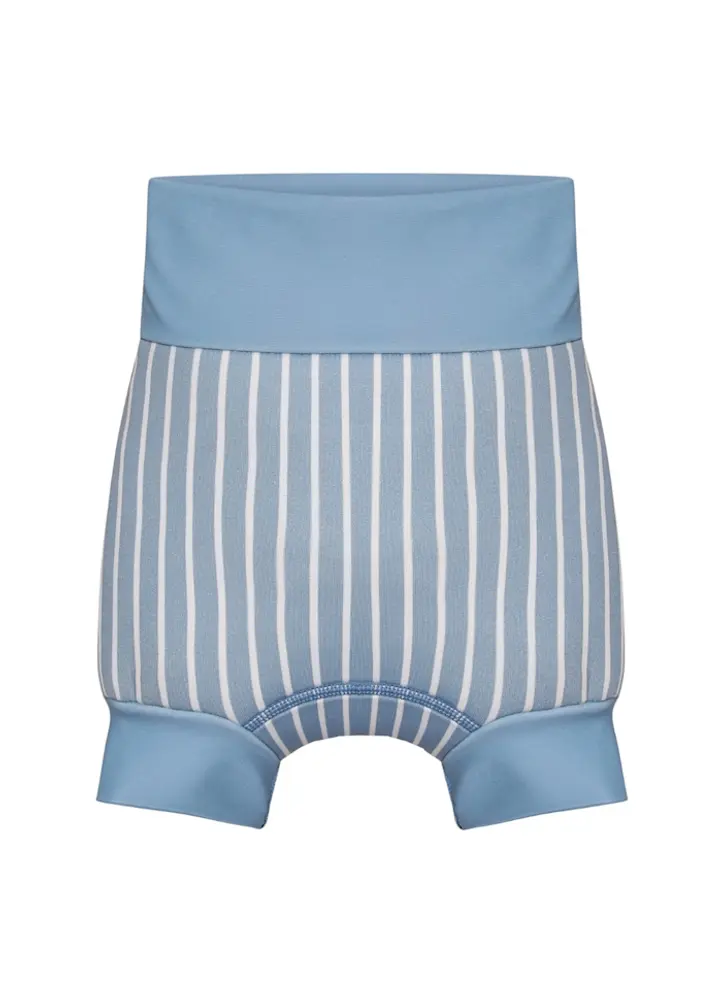 Badeble Neopren - Striped - Blue Shadow - 2-3 ÅR