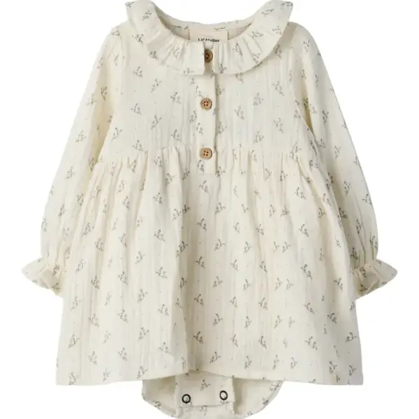 Balia Langærmet Body Kjole - Coconut Milk - 62