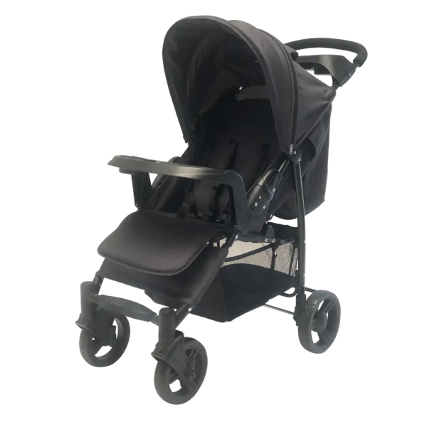 Basson Baby Foldevogn Antrasit
