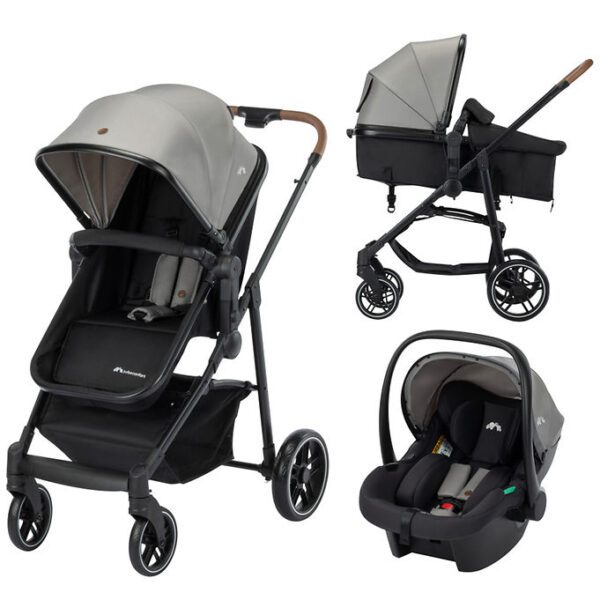 Bebeconfort Klapvogn/Barnevogn/Autostol - Haze Trio Lux - Tinted