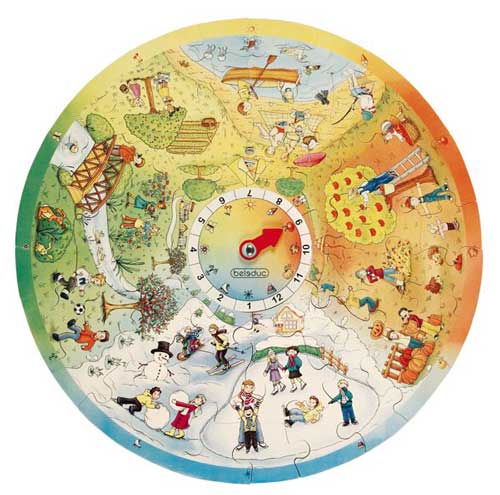 Beleduc | Puslespil XXL - De 4 årstider