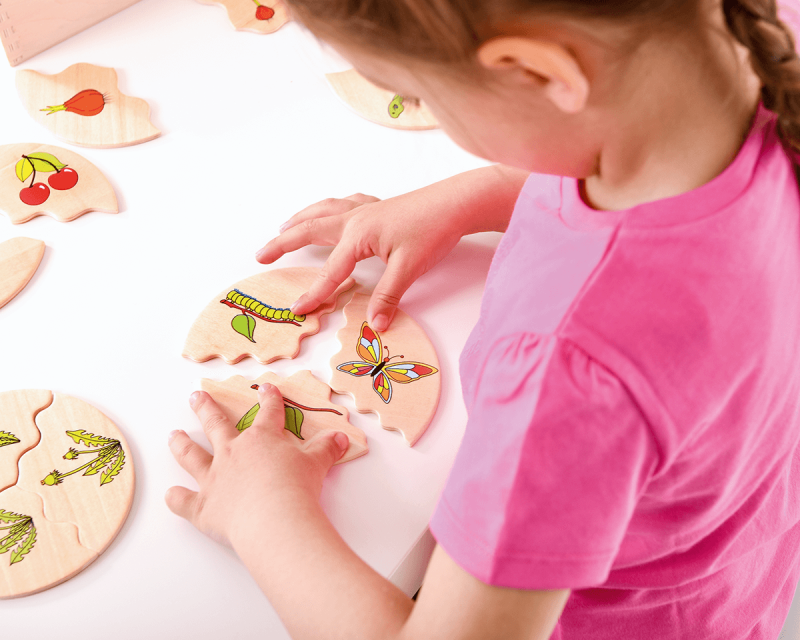 Beleduc | Puslespil i æske - Livscyklusser, 5 stk