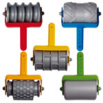 Beleduc | Sandleg - Sandtromler sæt m. 5 mønstre