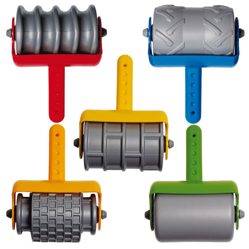 Beleduc | Sandleg - Sandtromler sæt m. 5 mønstre