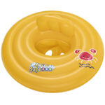 Bestway Badering m. Sæde - Swim Safe - 0-1 år - Gul