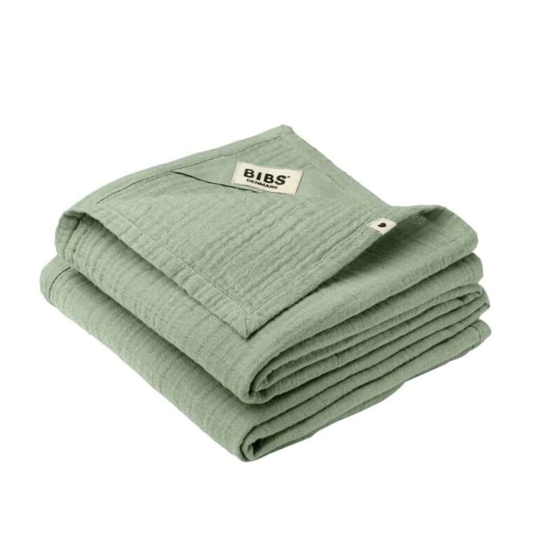 Bibs Stofble Muslin - Sage