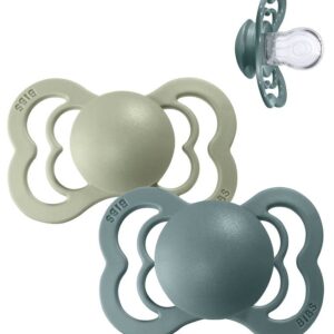 Bibs Supreme Sutter - Str. 1 - 2-pak - Symmetrisk - Island Sea/S