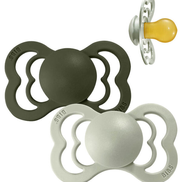 Bibs Supreme Sutter - Str. 2 - 2-pak - Symmetrisk - Sage/Hunter