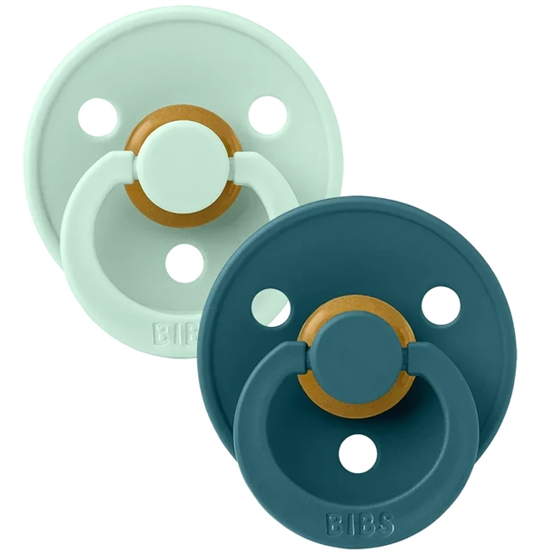 Bibs sutter - Str. 2 - Colour - 2-pak - Nordic Mint/Forest Lake