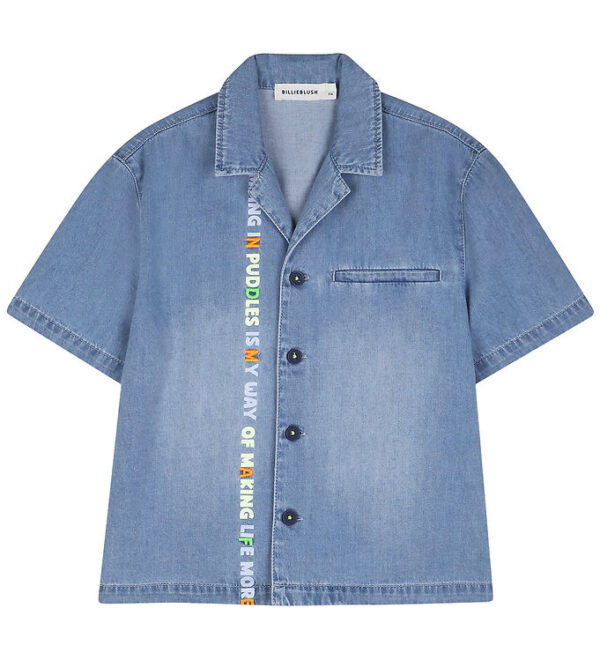 Billieblush Skjorte - Denim - Double Stone