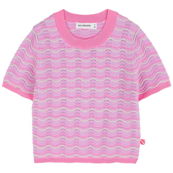 Billieblush T-shirt - Strik - Lilac