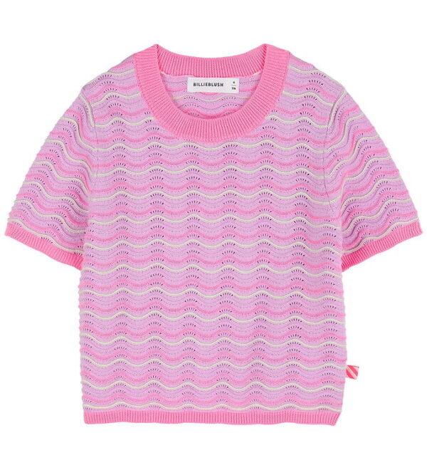 Billieblush T-shirt - Strik - Lilac