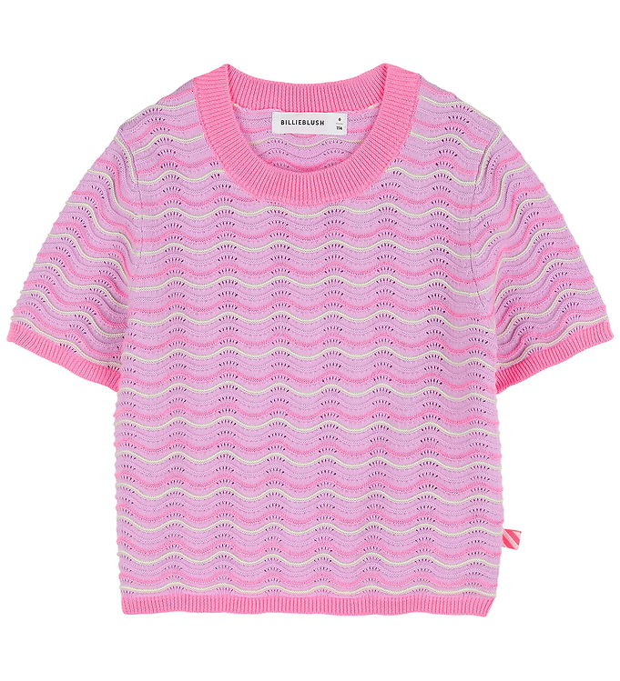 Billieblush T-shirt - Strik - Lilac