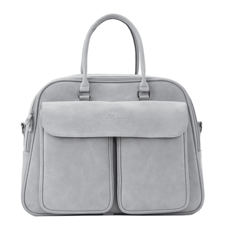 Bizzi Growin PodÂ® Pusletaske og Rejseseng - Whisper Grey